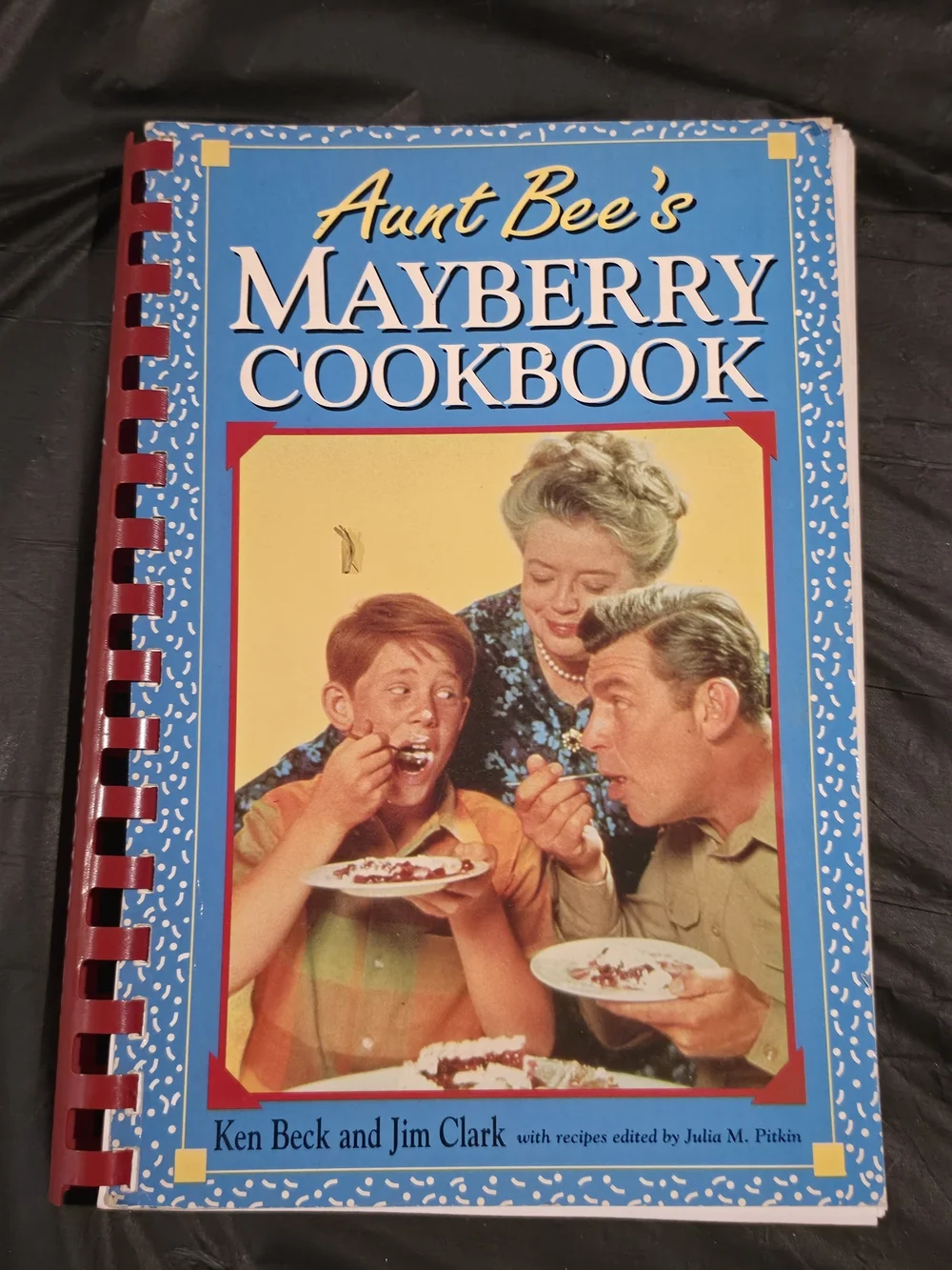 Aunt Bee's Mayberry Cookbook - Bright Blue Cover